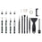 JF-8127 Precision 15-in-1 Screwdriver Pry Clamp Tool Mobile Tablet Disassemble Repair Kit - 1