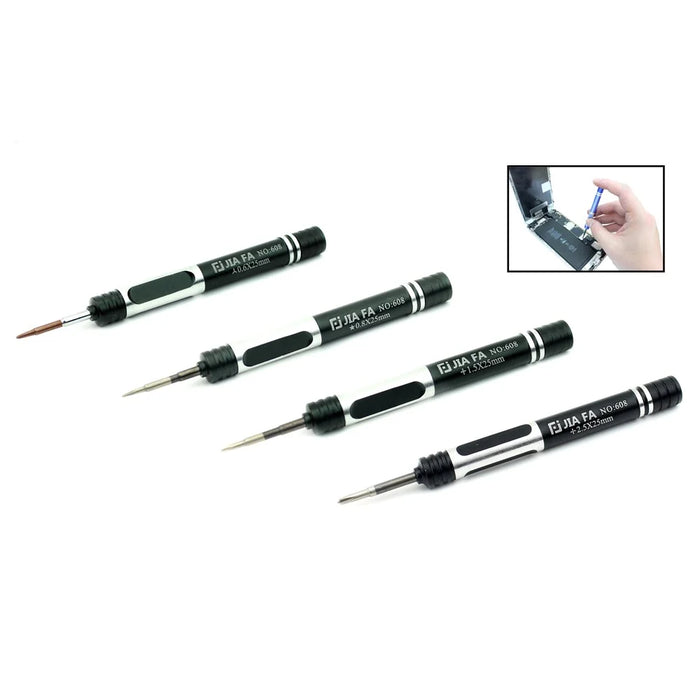 JF-8128 Professional 19-in-1 Screwdriver Pry Tool Disassemble Opening Repair Set for iPhone Samsung - 2