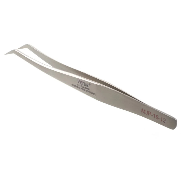 VETUS MJP-16-12 VETUS High Strength Stainless Steel Professional Curved Tip Tweezers Repair Tool - Style A - 2