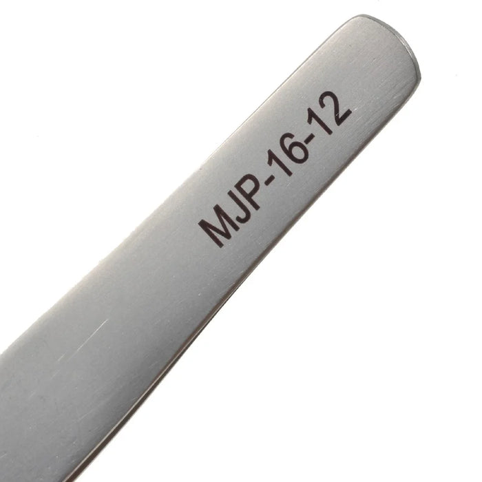 VETUS MJP-16-12 VETUS High Strength Stainless Steel Professional Curved Tip Tweezers Repair Tool - Style A - 4