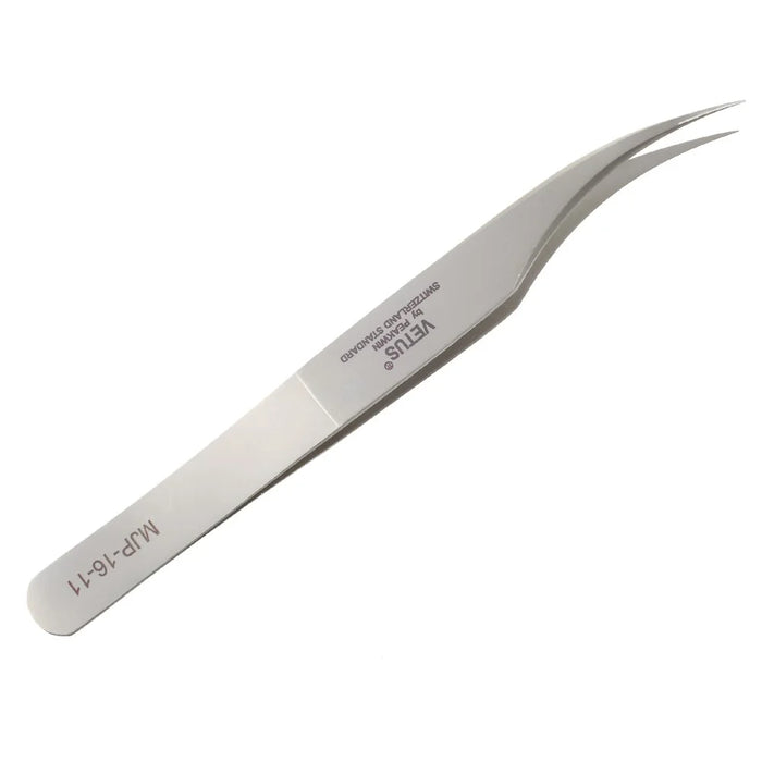 VETUS MJP-16-12 VETUS High Strength Stainless Steel Professional Curved Tip Tweezers Repair Tool - Style A - 6