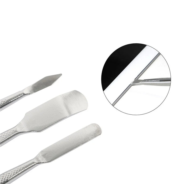 3Pcs/set Double-sided Metal Stick Opening Pry Tools for Smartphones and Tablets - 4