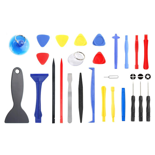 JF-8141 26-in-1 Opening Pry Screwdriver Repair Tool Kit for iPhone Samsung Huawei - 1