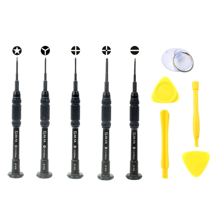 JF-8139 10-in-1 Repair Tool Set Opening Tool Kit for iPhone - 1