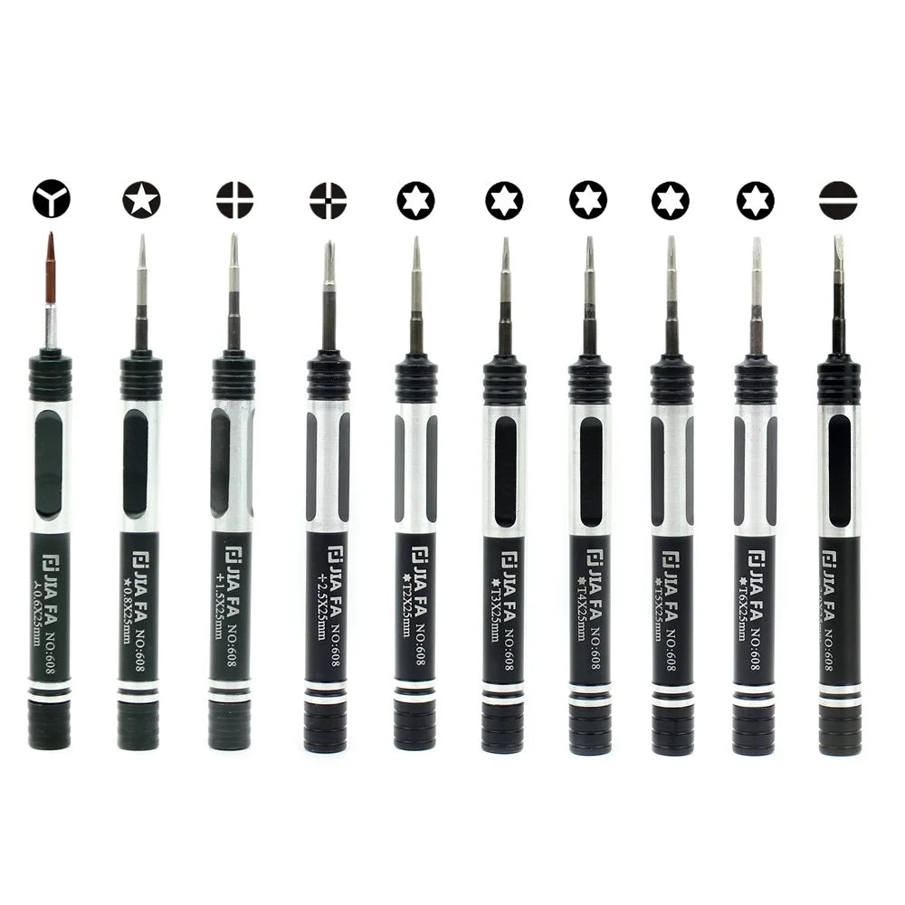 JF-8137 22-in-1 Portable Opening Pry Screwdriver Repair Tool Kit for iPhone Samsung Huawei - 2