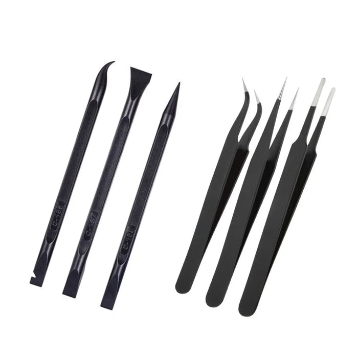 JF-8136 32-in-1 Opening Pry Screwdriver Repair Tool Kit for iPhone Samsung Huawei - 4