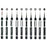 JF-8134 10-in-1 Multi-purpose Precision Screwdriver Set Tool - 1