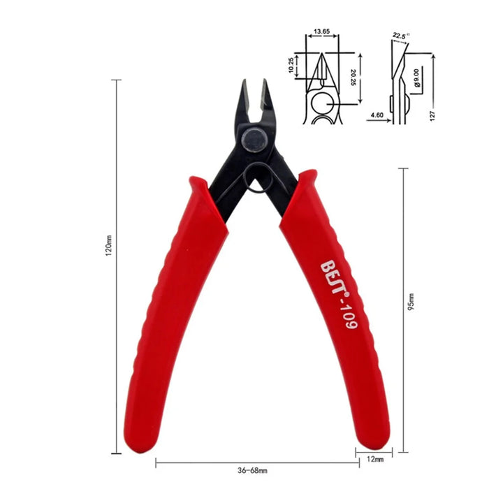 BEST BST-109 Electronic Copper Wire Cutting Cable Cutter Diagonal Pliers - 7