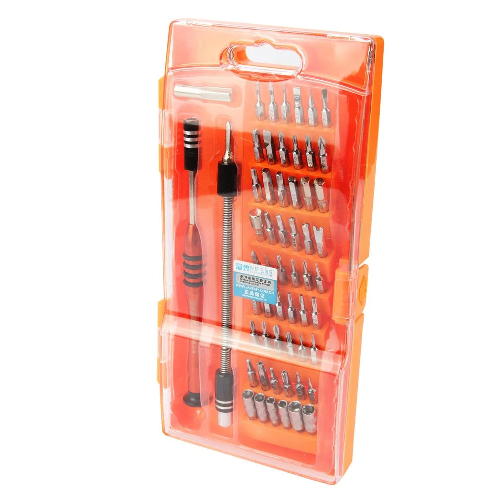 JAKEMY JM-8126 58-In-1 Interchangeable Screwdriver Set Repair Tool for Cellphone PC - 4