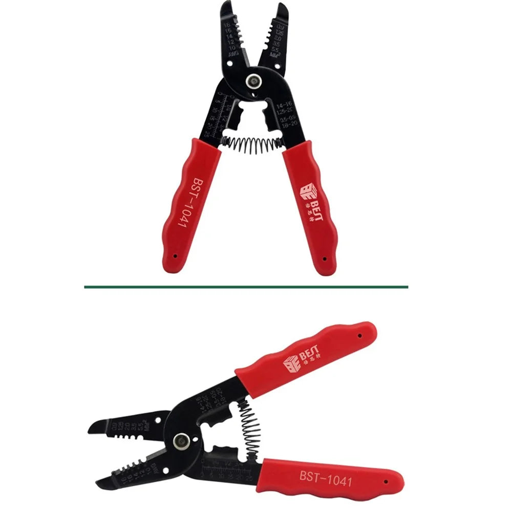 BEST BST-1041 Multifunctional Decrustation Pliers Wire Cable Stripper Steel Wire Stripping Pliers - 3