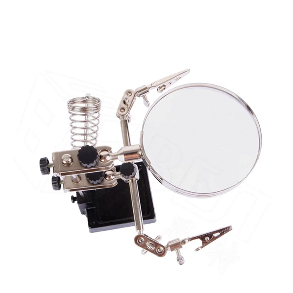BEST BST-268Z 5X Electronic Maintenance Fixed Magnifying Glass with Clips - 3