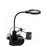 BEST BST-308L LED Lamp 2.5X/4X Magnifying Glass with Clips - 1