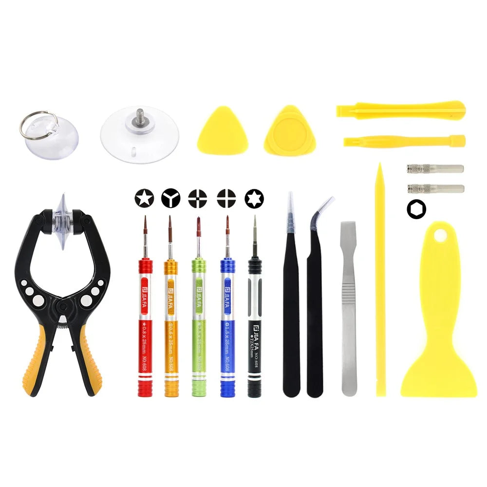 JF-8148 19 in 1 Precision Repair Disassembling Opening Tool Set for Phone Repairing - 1