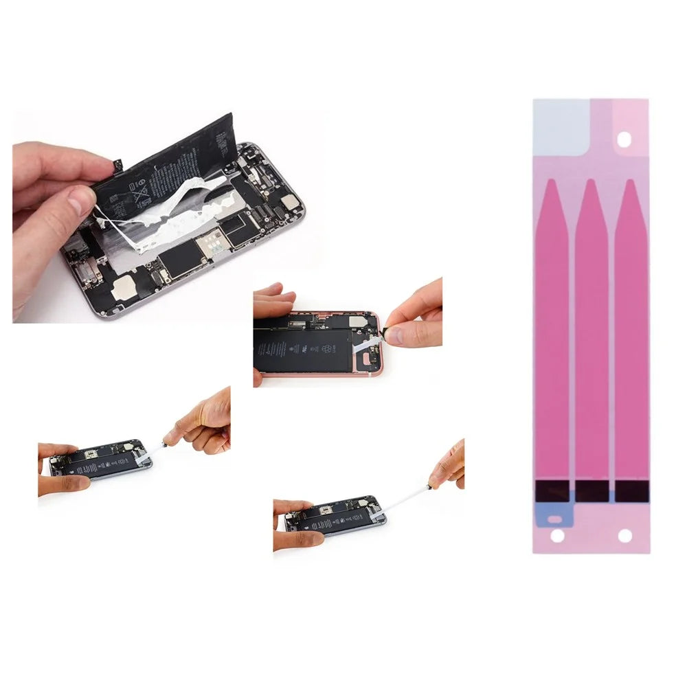 JF-8162 9-in-1 Battery Adhesive Sticker + Waterproof Adhesive Sticker Screwdriver Pry Repair Tool Kit for iPhone 8 4.7 - 6