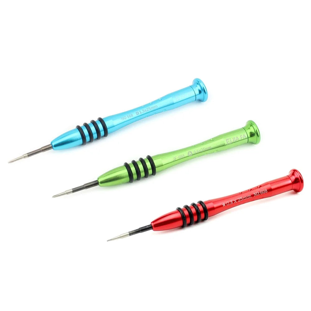 JF-8163 7-in-1 Battery Adhesive Sticker Screwdriver Repair Tool Set for iPhone 8 Plus - 3