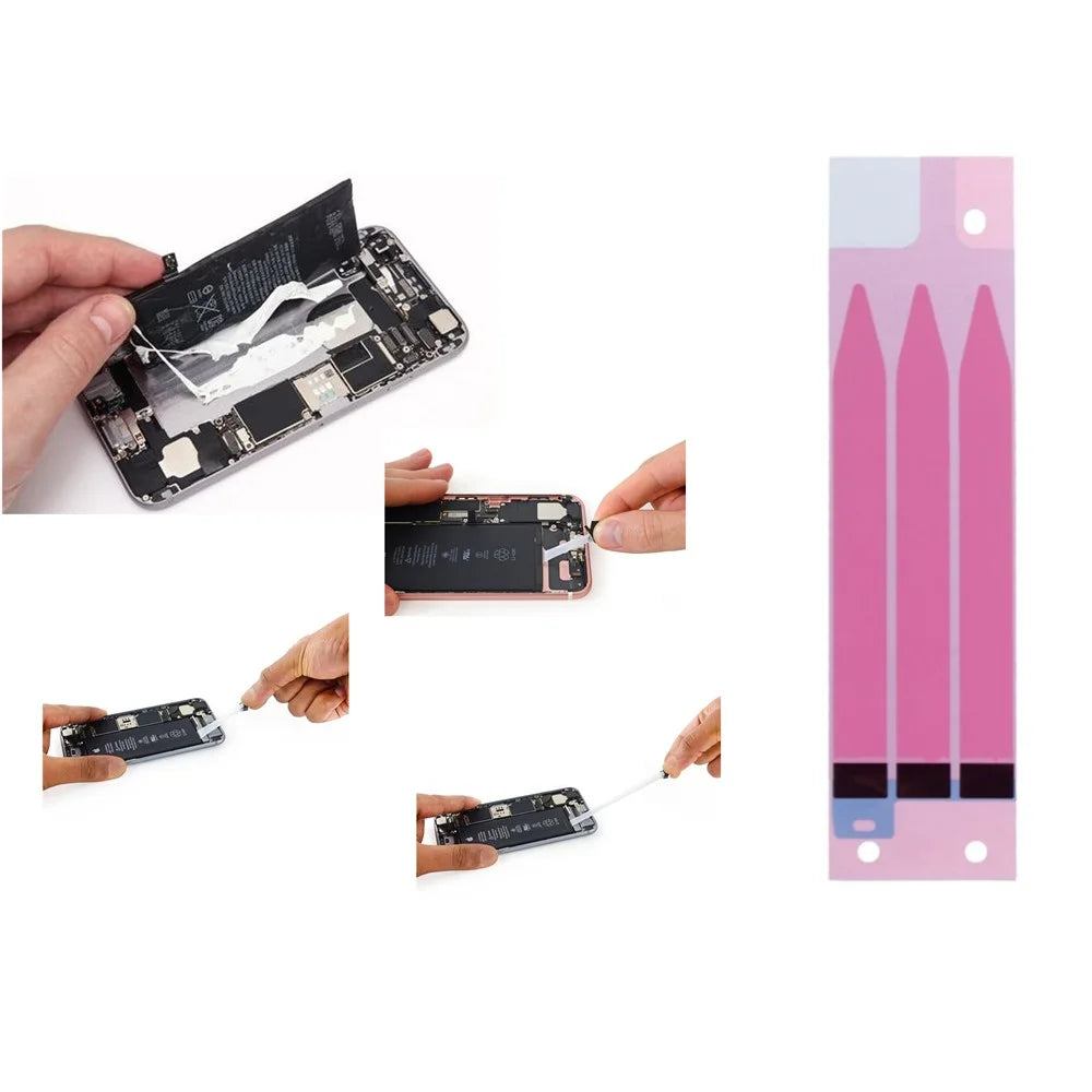 JF-8165 6-in-1 Battery Adhesive Sticker Screwdriver Repair Tool Set for iPhone 5 / 5c / SE - 4