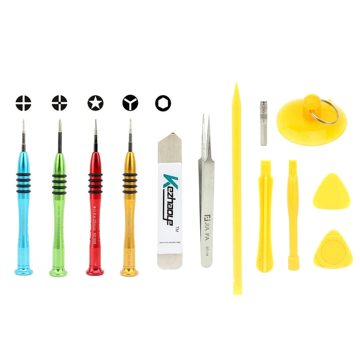 JF-8155 13-in-1 Professional Pry Screwdriver Repair Kit for iPhone - 1