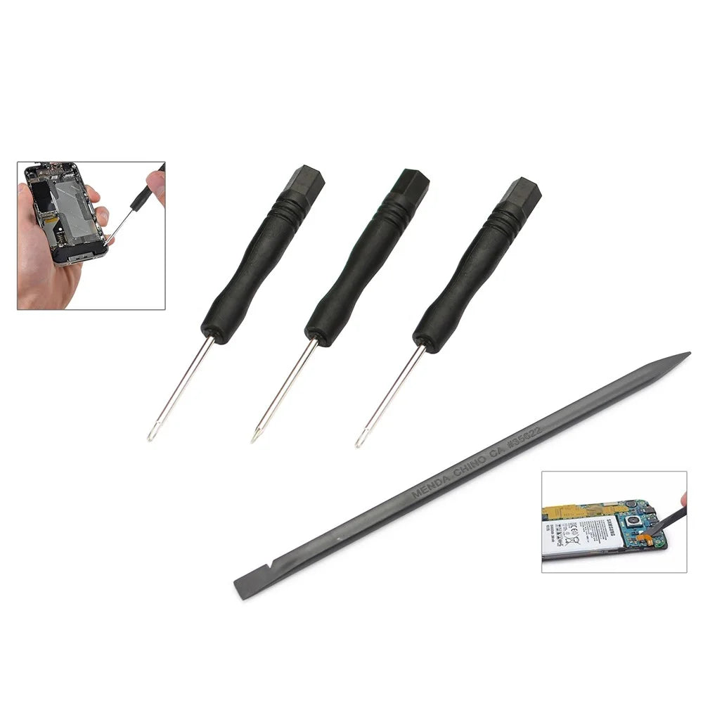 JF-8161 8-in-1 Battery Adhesive Sticker Screwdriver Repair Tool Set for iPhone 8/7/6s/6 4.7 inch - 2