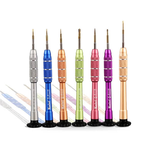 KAISI S2 7-in-1 Professional Screwdriver Repair Tool Set for iPhone Huawei Smartphone - 1