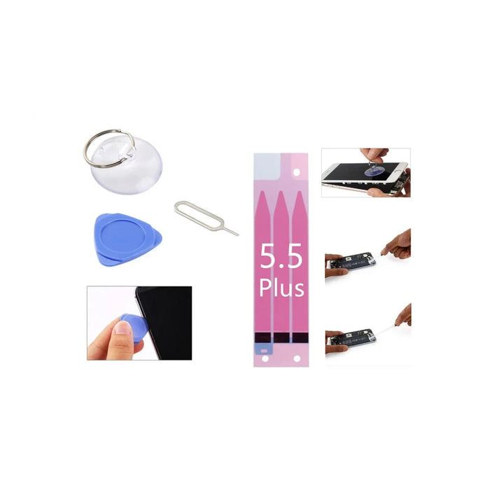 50PCS/Lot JF-8157 9-in-1 Battery Adhesive Sticker Screwdriver Repair Tool Set for iPhone 8 Plus / 7 Plus / 6s Plus / 6 Plus - 2