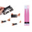 50PCS/Lot JF-8161 8-in-1 Battery Adhesive Sticker Screwdriver Repair Tool Kit Screwdriver Set Opening Tools Disassemble Kit for iPhone 8/7/6s/6 - 4