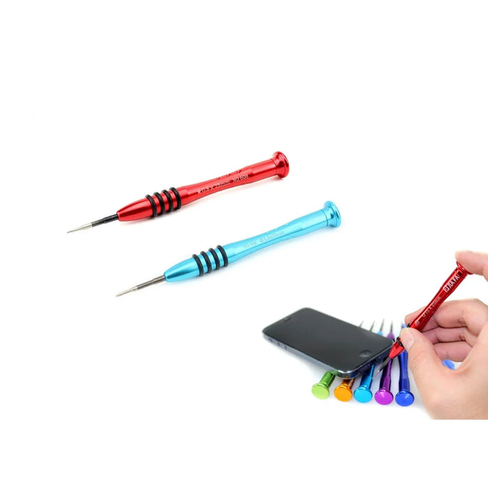 50Pcs JF-8165 6-in-1 Battery Adhesive Sticker Screwdriver Repair Tool Set for iPhone 5 / 5c / SE - 2