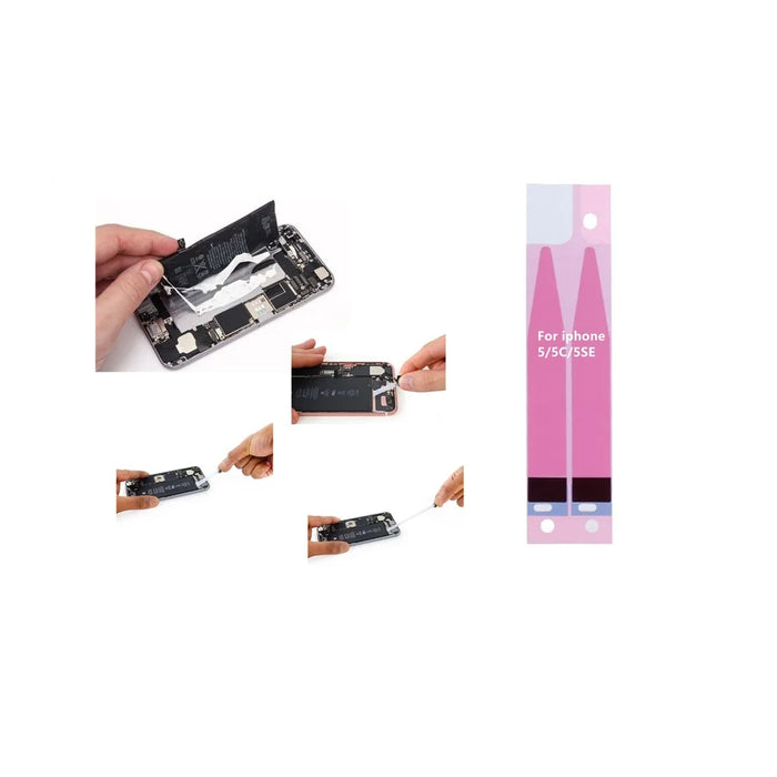 50Pcs JF-8165 6-in-1 Battery Adhesive Sticker Screwdriver Repair Tool Set for iPhone 5 / 5c / SE - 4