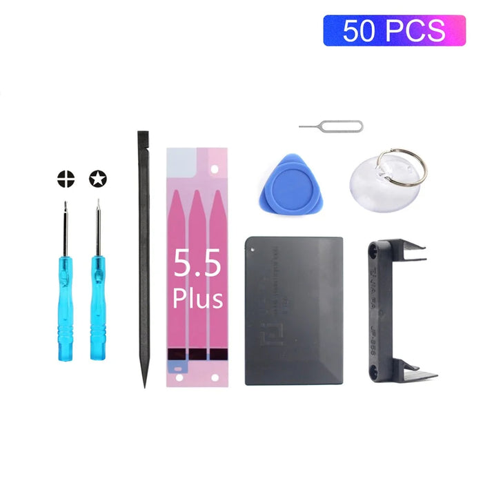 50PCS/Lot JF-8159 9-in-1 Battery Repair Tool Kit for iPhone 8 Plus/7 Plus/6s Plus/6 Plus - 1