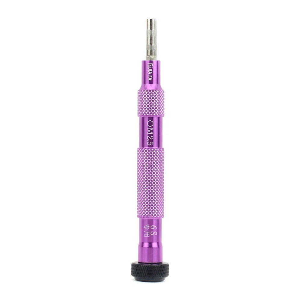 JIAFA JF-617 Metal Nonslip Screwdriver Handle for Phillips 2.5 - Purple - 1
