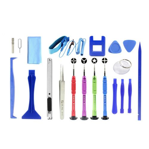 JF-8166 21-in-1 Professional Precision Screwdriver Pry Disassemble Repair Tool Kit - 1