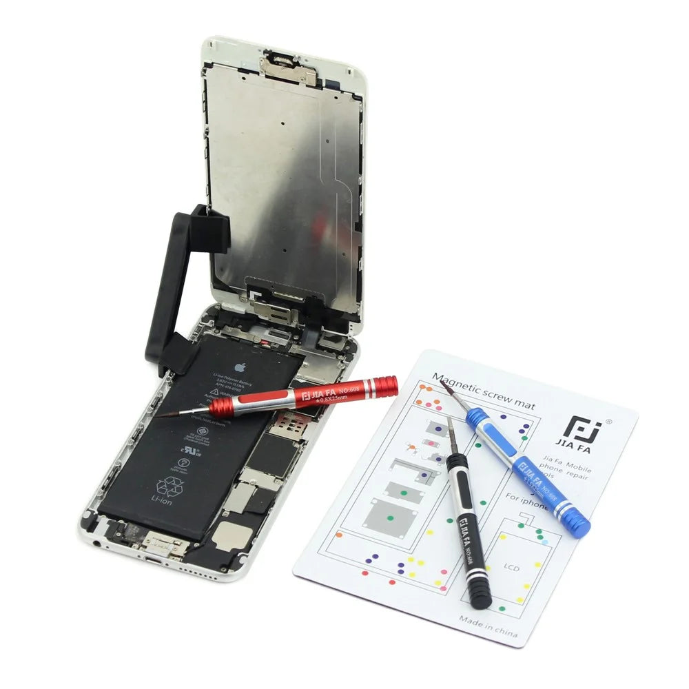 JF-870 Magnetic Screw Mat Mobile Phone Repair Tool for iPhone 7 Plus 5.5 inch - 4