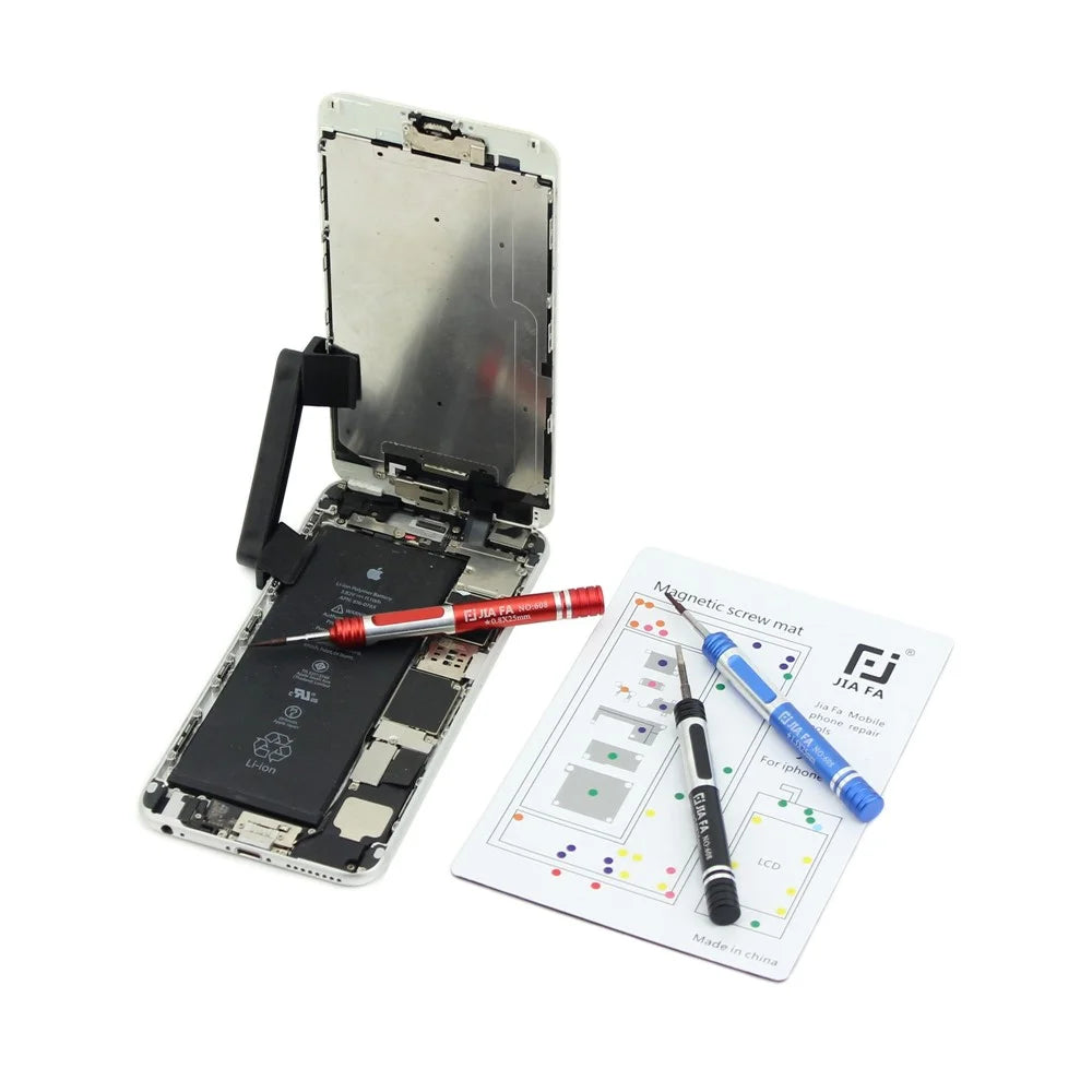 JF-870 Magnetic Screw Pad Mobile Phone Repair Tool for iPhone 8 Plus - 2