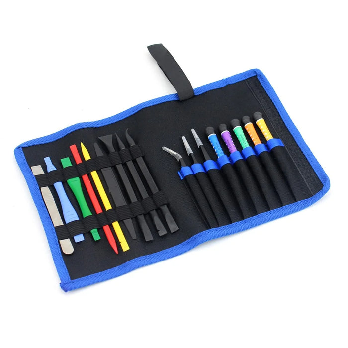 JF-8172 17-in-1 5 Screwdrivers Tweezers Pry Opening Tool Kit for iPhone Maintenance - 4