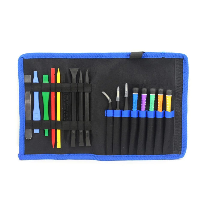 JF-8172 17-in-1 5 Screwdrivers Tweezers Pry Opening Tool Kit for iPhone Maintenance - 6