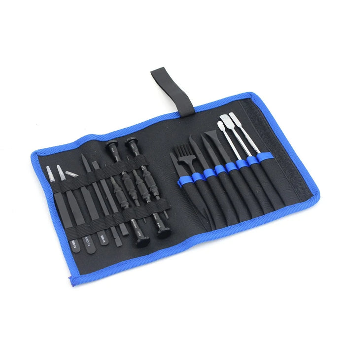 JF-8172 Professional 17-in-1 Screwdrivers Opening Tool Kit for iPhone Repair - 5