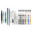 JF-8174 Professional 17-in-1 Screwdriver Set Opening Tool Kit for Mobile Phone Repair - 1