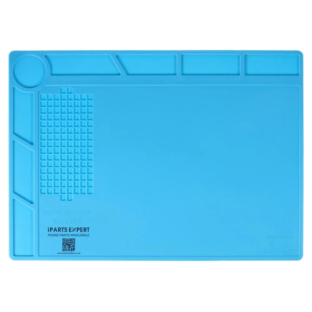 IPARTSEXPERT Heat Insulation Silicone Maintenance Pad for Mobile Phone, Size: 35cm x 25cm x 0.3cm - 3