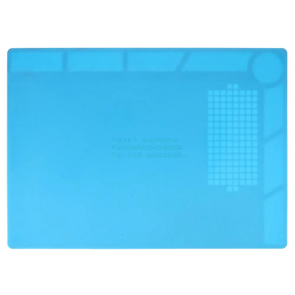 IPARTSEXPERT Heat Insulation Silicone Maintenance Pad for Mobile Phone, Size: 35cm x 25cm x 0.3cm - 4