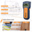 TS79 Handheld 3 in 1 Stud Finder Wire Metal Wood Detector Wall Scanner with LCD Display - 6
