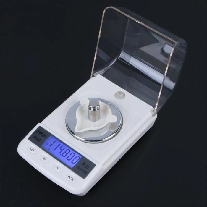 High-accuracy 50g/0.001g Mini Digital Pocket Scale Jewelry Electronic Kitchen Food Scale - 3