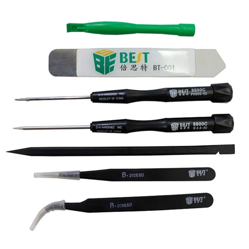 BEST BST-609 8 in 1 Multi-function Phone Disassemble Opening Maintenance Tool Set - 3