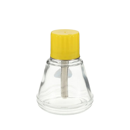 Cone Shape Alcohol Dispenser Glass Conical Pump Bottle 150ml for Mobile Phone Repair Cleaner - 1