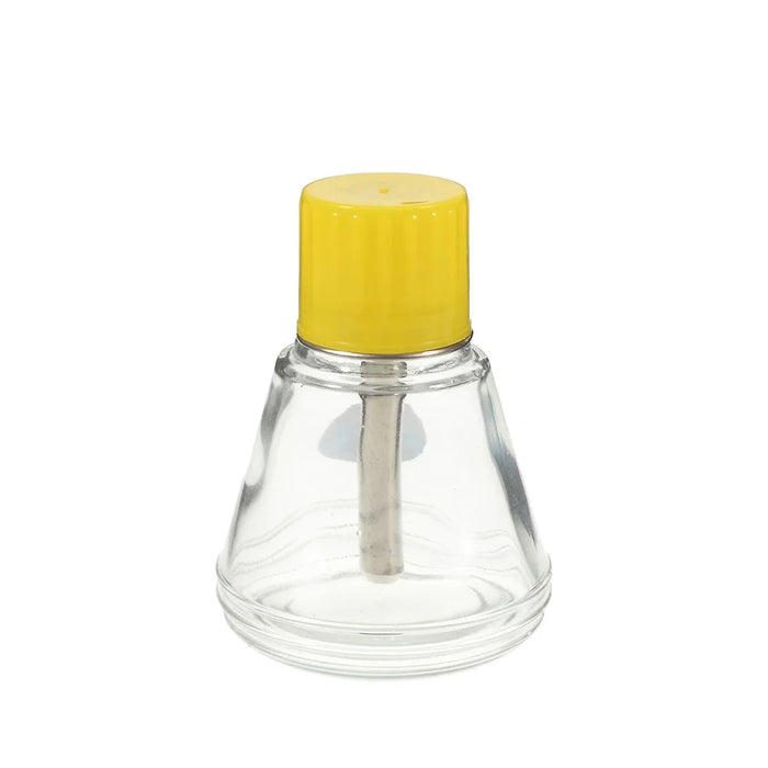 Cone Shape Alcohol Dispenser Glass Conical Pump Bottle 150ml for Mobile Phone Repair Cleaner - 1