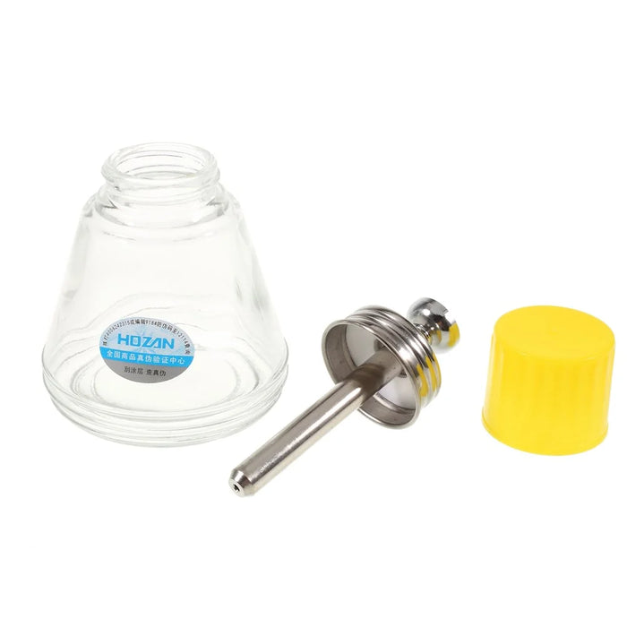 Cone Shape Alcohol Dispenser Glass Conical Pump Bottle 150ml for Mobile Phone Repair Cleaner - 3