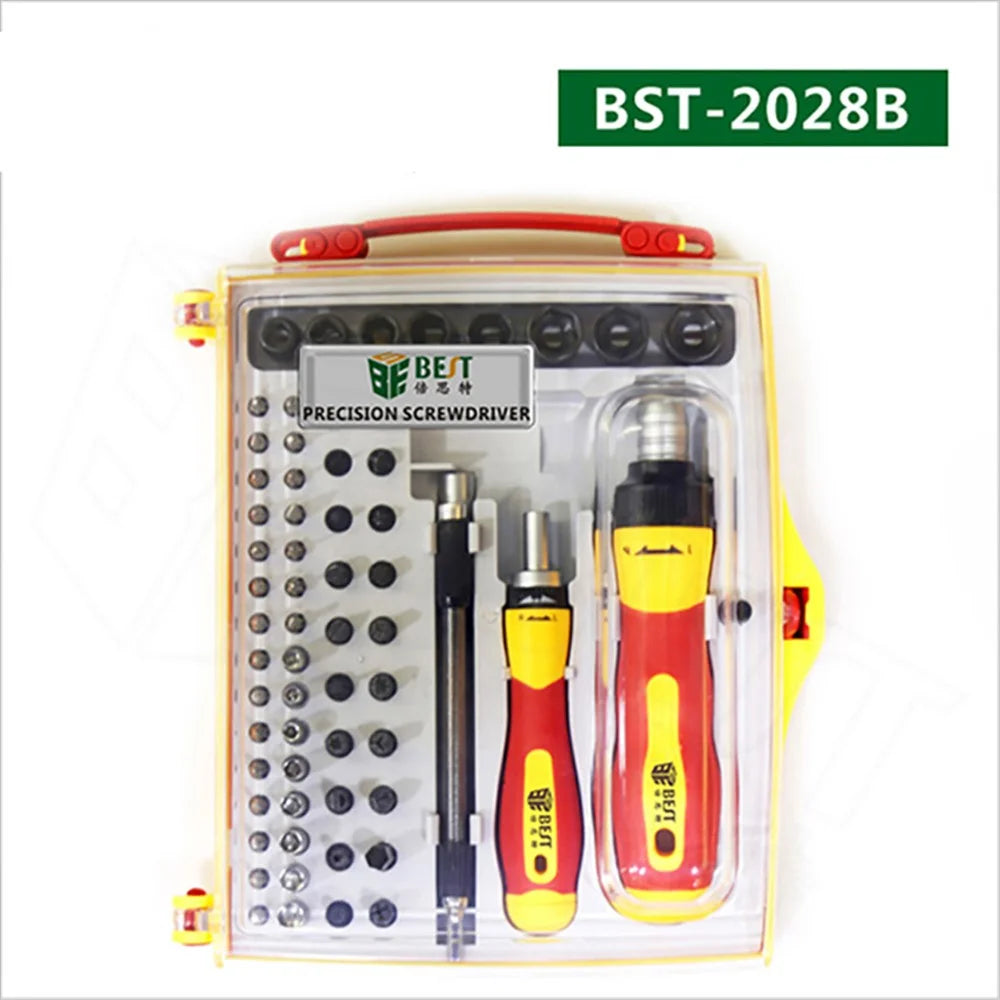 BEST BST-2028B 62-in-1 Screwdriver Set Precise Screwdriver Tool Set - 1
