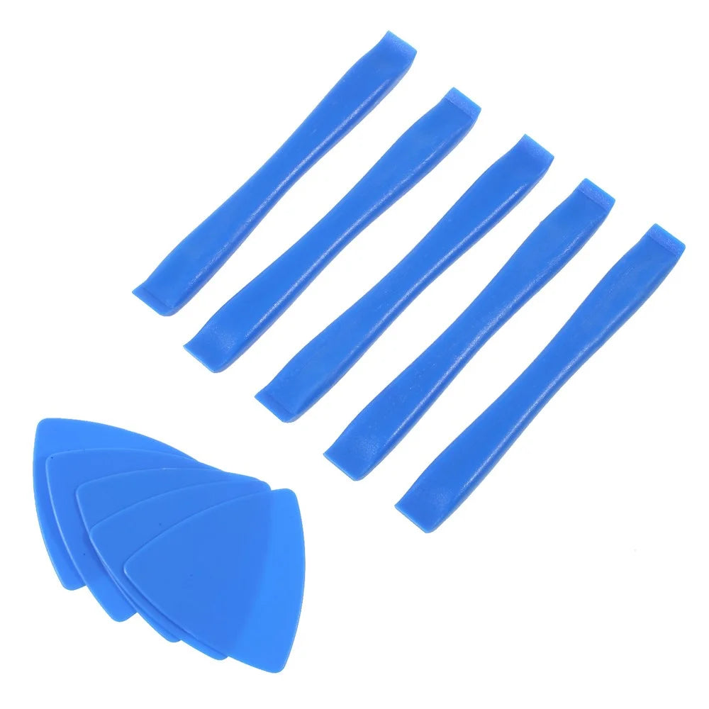10-in-1 5PCS Plastic Pry Bars + 5PCS Triangle Pry Paddles Opening Pry Tool Kit - 1
