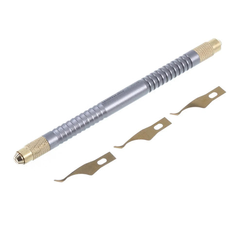 QIANLI 008 Dual-end Metal Bar + 3 Ultra Slim Pry Heads Kit - 1