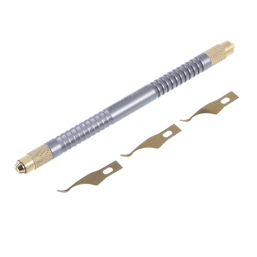 QIANLI 008 Dual-end Metal Bar + 3 Ultra Slim Pry Heads Kit - 1