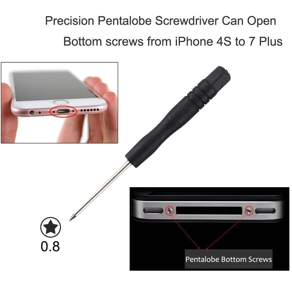 BEST 9-in-1 Screwdriver Crowbars Disassemble Repair Opening Tool Kit - 3