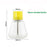 BEST Cone Shape Alcohol Dispenser Glass Conical Pump Bottle 150ml - 2
